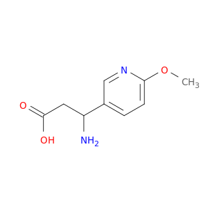 3-Pyridinepropanoicacid, b-amino-6-methoxy-