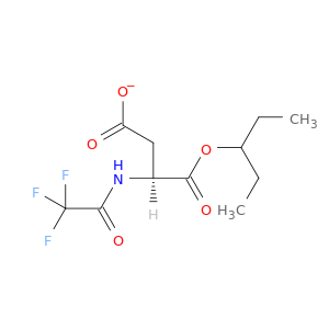 Aspartic acid, N-(trifluoroacetyl)-, 1-(1-ethylpropyl) ester
