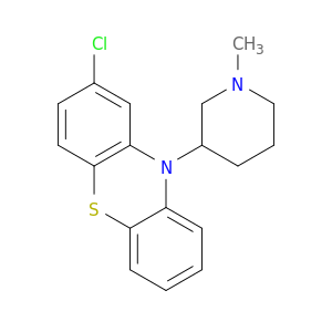 10H-Phenothiazine,2-chloro-10-(1-methyl-3-piperidinyl)-