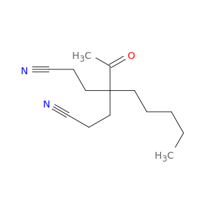 Heptanedinitrile, 4-acetyl-4-pentyl-