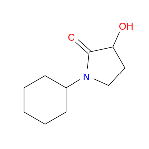 1-cyclohexyl-3-hydroxypyrrolidin-2-one