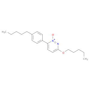 Pyridazine, 3-(pentyloxy)-6-(4-pentylphenyl)-, 1-oxide