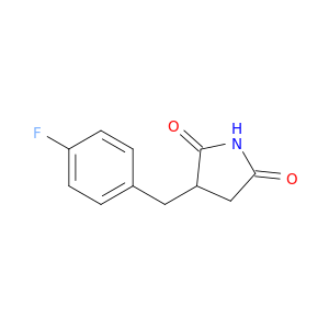 3-[(4-fluorophenyl)methyl]pyrrolidine-2,5-dione