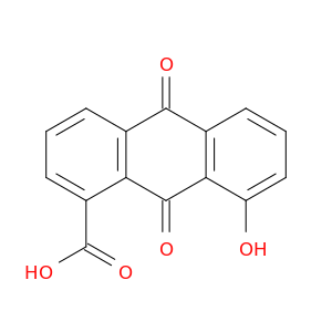 1-Anthracenecarboxylicacid, 9,10-dihydro-8-hydroxy-9,10-dioxo-