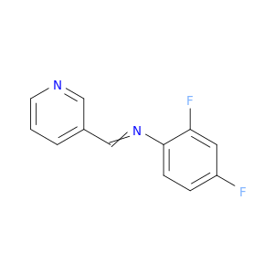 Benzenamine, 2,4-difluoro-N-(3-pyridinylmethylene)-