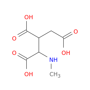 1,2,3-Propanetricarboxylic acid, 1-(methylamino)-