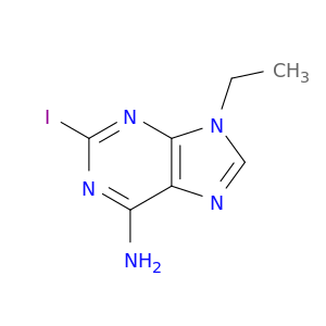 9H-Purin-6-amine, 9-ethyl-2-iodo-