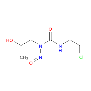 1-NITROSO-1-(2-HYDROXYPROPYL)-3-(2-CHLOROETHYL)UREA