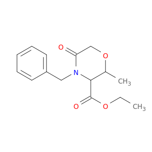 2-甲基-5-氧-4-苄基-3-吗啉羧酸乙酯