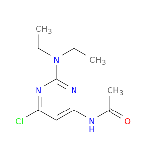 Acetamide, N-[6-chloro-2-(diethylamino)-4-pyrimidinyl]-