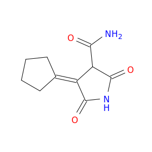 4-cyclopentylidene-2,5-dioxopyrrolidine-3-carboxamide