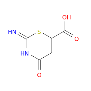 2-亚氨基-4-氧代-[1,3]噻嗪-6-羧酸