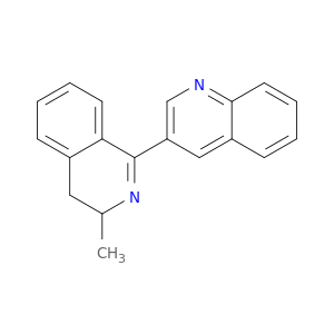 Quinoline, 3-(3,4-dihydro-3-methyl-1-isoquinolinyl)-