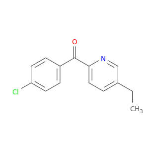 Methanone, (4-chlorophenyl)(5-ethyl-2-pyridinyl)-