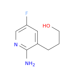 3-(2-氨基-5-氟吡啶-3-基)丙烷-1-醇