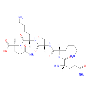 L-Glutamine, L-glutaminyl-L-lysyl-L-seryl-L-lysyl-