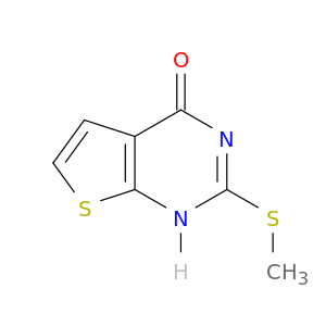 2-(甲硫基)噻吩并[2,3-D]嘧啶-4(3H)-酮