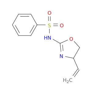 Benzenesulfonamide, N-(4-ethenyl-4,5-dihydro-2-oxazolyl)-