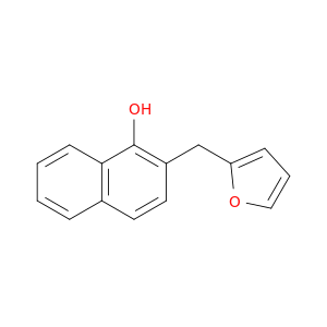 1-Naphthalenol, 2-(2-furanylmethyl)-