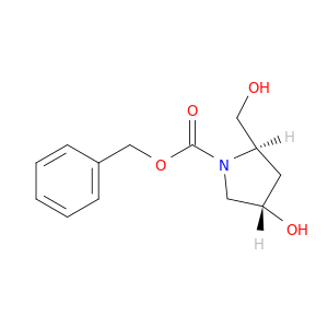 (2R,4S)-4-羟基-2-(羟甲基)吡咯烷-1-羧酸苄酯