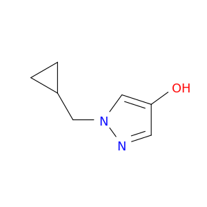 1-(cyclopropylmethyl)-1h-pyrazol-4-ol