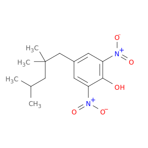 Phenol, 2,6-dinitro-4-(2,2,4-trimethylpentyl)-