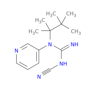 N-CYANO-N'-PYRIDIN-3-YL-N'-(1,1,2,2-TETRAMETHYLPROPYL)GUANIDINE