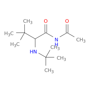 Butanamide, N-acetyl-2-[(1,1-dimethylethyl)amino]-3,3-dimethyl-