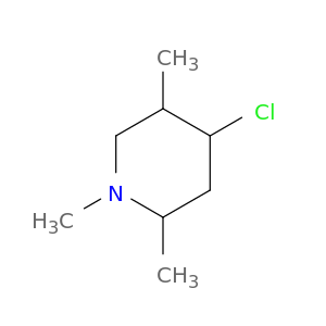 Piperidine, 4-chloro-1,2,5-trimethyl-