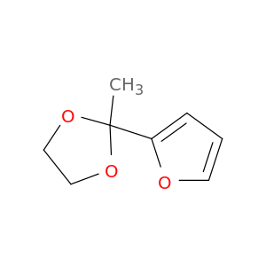 1,3-Dioxolane, 2-(2-furanyl)-2-methyl-