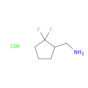 (2,2-Difluorocyclopentyl)methanamine hydrochloride