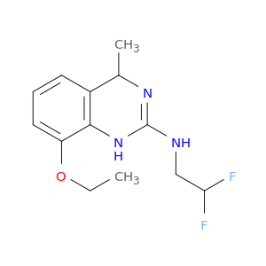 2-Quinazolinamine, N-(2,2-difluoroethyl)-8-ethoxy-1,4-dihydro-4-methyl-