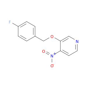 Pyridine, 3-[(4-fluorophenyl)methoxy]-4-nitro-