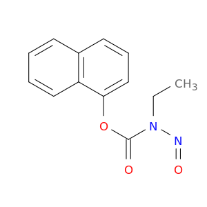 Carbamic acid,ethylnitroso-, 1-naphthalenyl ester (9CI)