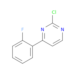 2-Chloro-4-(2-fluorophenyl)pyrimidine