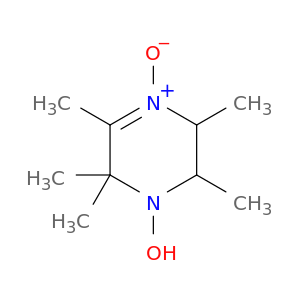 Pyrazine,1,2,5,6-tetrahydro-1-hydroxy-2,2,3,5,6-pentamethyl-, 4-oxide