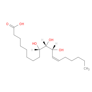 12-Octadecenoic acid, 9,10,11-trihydroxy-, (9S,10S,11R,12Z)-