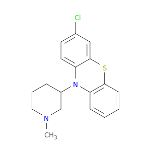 10H-Phenothiazine,3-chloro-10-(1-methyl-3-piperidinyl)-