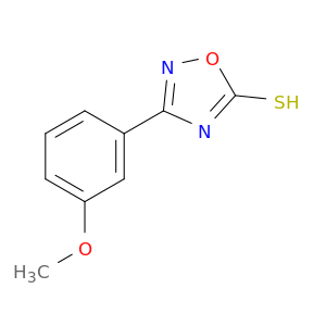 3-(3-甲氧基苯基)-1,2,4-噁二唑-5-硫醇