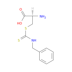 L-Cysteine,S-[[(phenylmethyl)amino]thioxomethyl]-