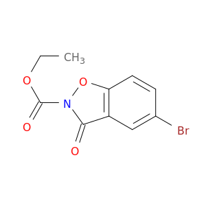 ethyl 5-bromo-3-oxo-1,2-benzoxazole-2(3h)-carboxylate