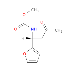 Carbamic acid, [(1R)-1-(2-furanyl)-3-oxobutyl]-, methyl ester