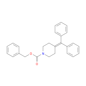 1-Piperidinecarboxylic acid, 4-(diphenylmethylene)-, phenylmethyl ester