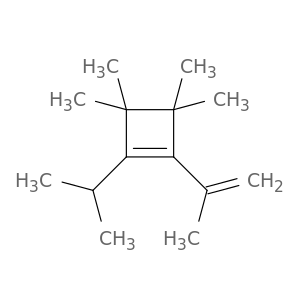 Cyclobutene, 3,3,4,4-tetramethyl-1-(1-methylethenyl)-2-(1-methylethyl)-