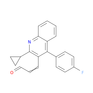 2-Propenal,3-[2-cyclopropyl-4-(4-fluorophenyl)-3-quinolinyl]-