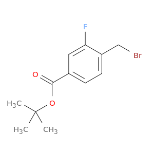4-(溴甲基)-3-氟苯甲酸叔丁酯