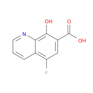 7-Quinolinecarboxylicacid, 5-fluoro-8-hydroxy-