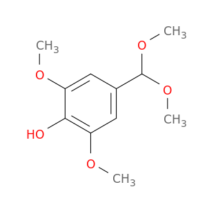 Phenol, 4-(dimethoxymethyl)-2,6-dimethoxy-