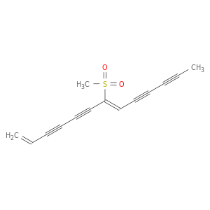 1,7-Tridecadiene-3,5,9,11-tetrayne, 7-(methylsulfonyl)-, (Z)-