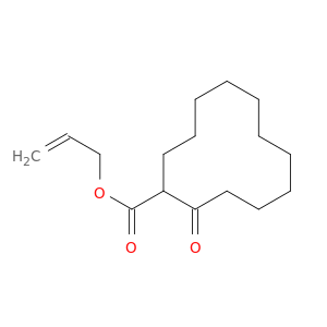 Cyclododecanecarboxylic acid, 2-oxo-, 2-propenyl ester